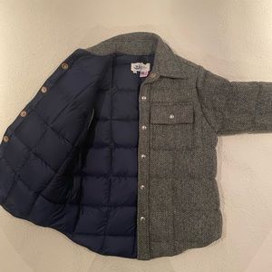 Crescent Down Works Harris Tweed Down Jacket